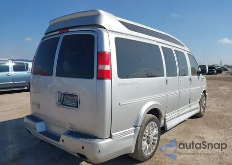 2015 Chevrolet Express 2500 Work Van из США, поврежденный, VIN 1GCWGFCG1F1213351